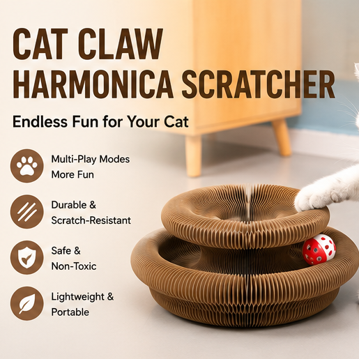Accordion Cat Scratching Board