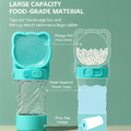 Cat Ear Travel Bottle Set - Food, Water & Bag Dispenser